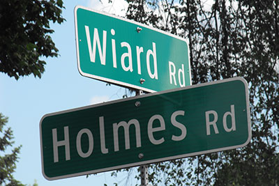 Wiard and Holmes Road